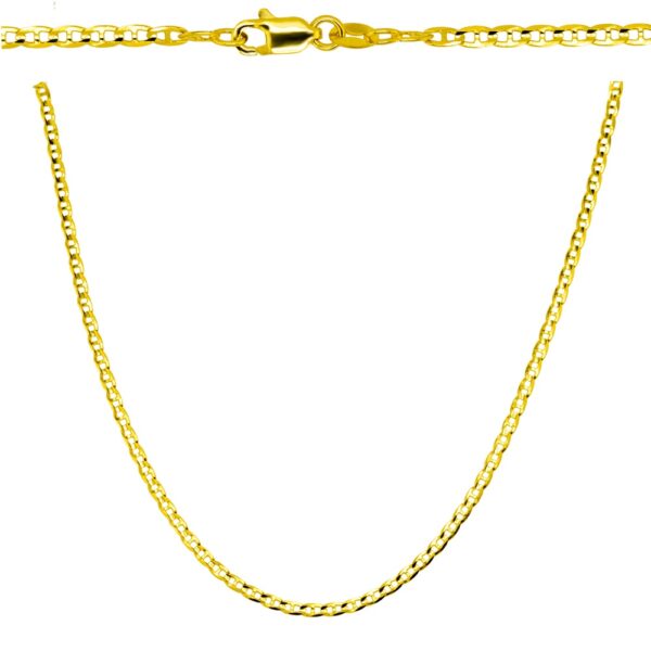 Złoty łańcuszek Gucci 45 cm pr. 585 LA-GU147-45-KR