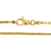Złoty łańcuszek Królewski 60 cm złoto próby 585 LA-MO115-60-KR (2)