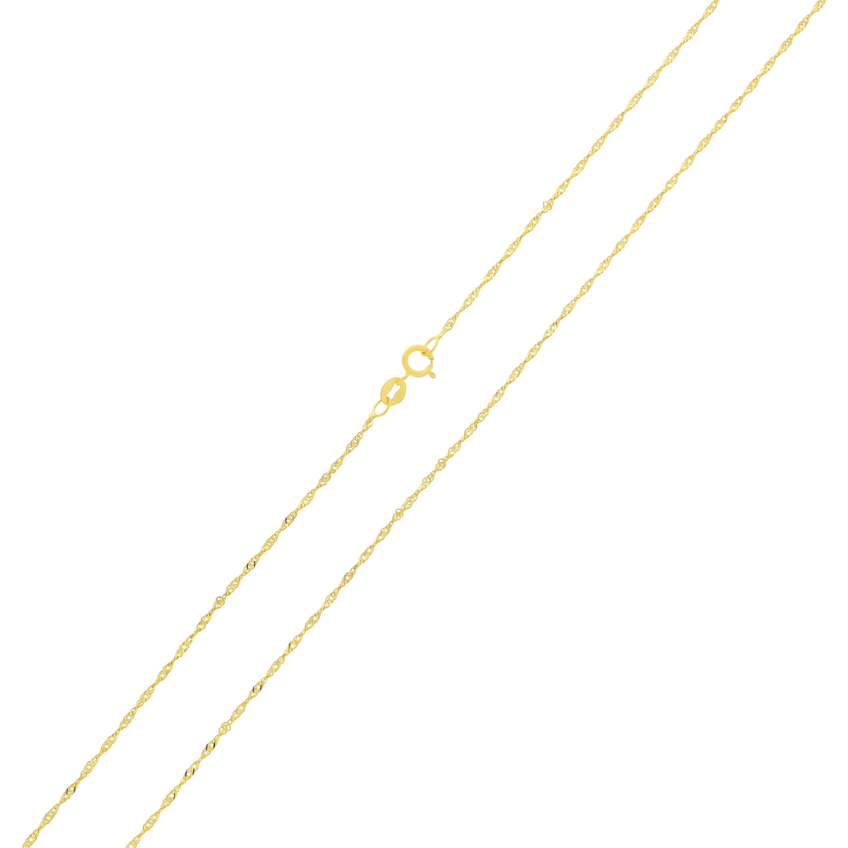 Złoty łańcuszek singapur 45cm 585 JUBILER MONIKA LA-SI316-45-KR-3M (3)