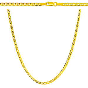 Złoty łańcuszek Gucci pełny 50 cm pr. 585