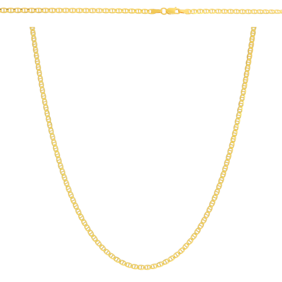 Złoty łańcuszek pełny Gucci 55 cm pr. 585