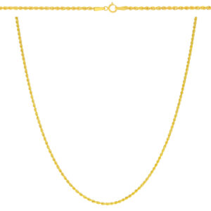 Złoty łańcuszek Kordel 42cm złoto próby 333
