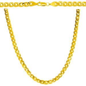 Złoty łańcuszek Monaliza 55 cm pr. 585