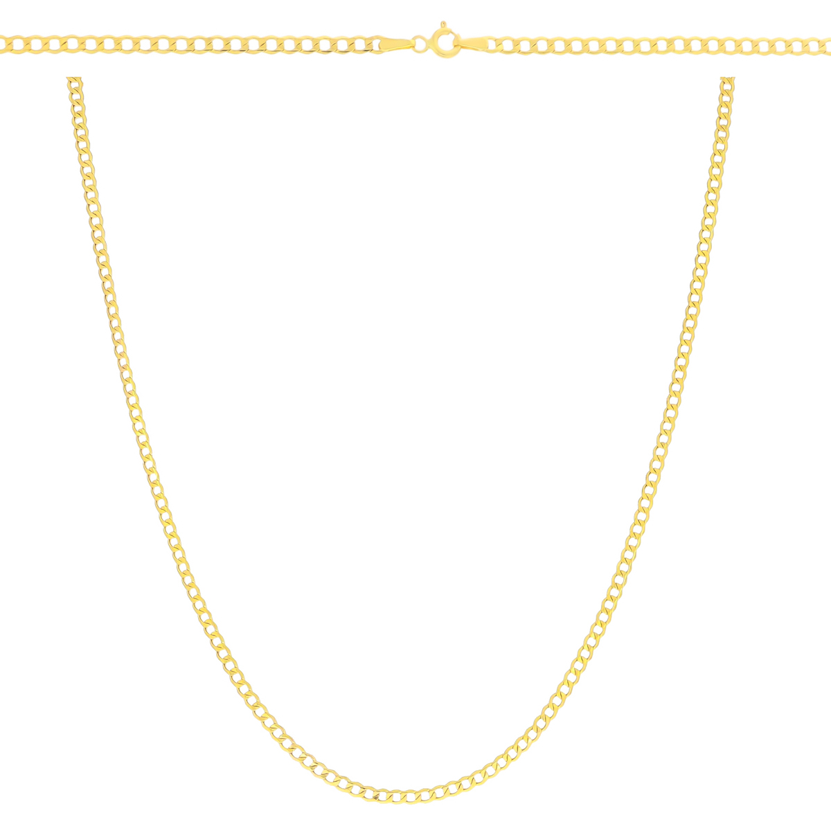 Złoty łańcuszek Pancerka 60 cm złoto pr. 585 (3.74g)