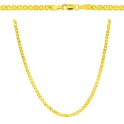 Złoty łańcuszek Monaliza 50 cm. Próba złota 585 jubilermonika LA-MO234-50-KA (1)