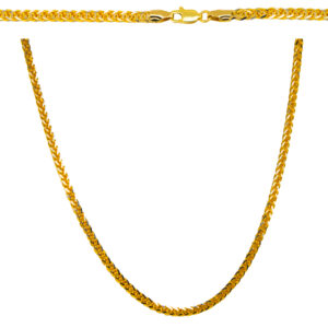 Złoty łańcuszek Lisi ogon 55 cm pr. 585 (10.87g)