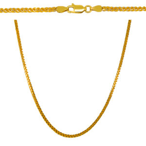 Złoty łańcuszek Lisi ogon 60 cm pr. 585 (9.26g)