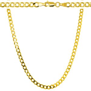 Złoty łańcuszek Pancerka 55 cm złoto pr. 585