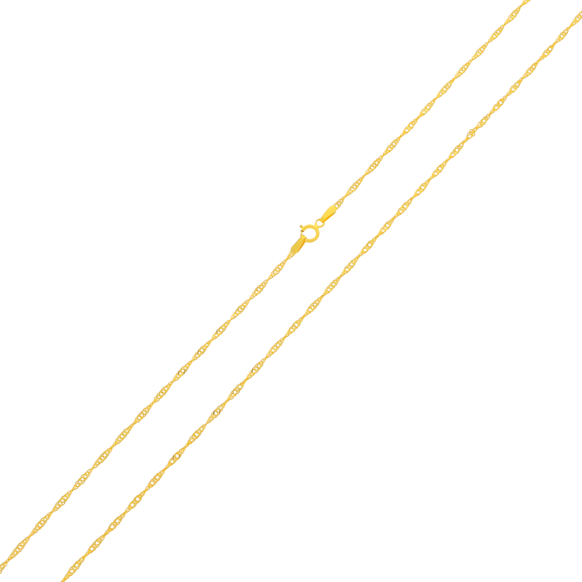 Złoty łańcuszek singapur 50 cm JUBILER MONIKA LA-SI265-50-KA-3M (3)