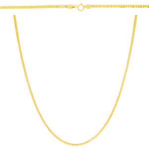 Złoty łańcuszek Lisi ogon pełny 50 cm pr. 585