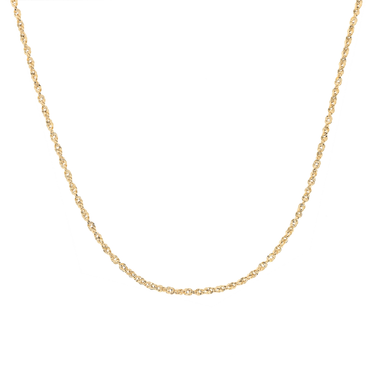 Złoty łańcuszek irydia 50 cm złoto próby 585 (2.62g)