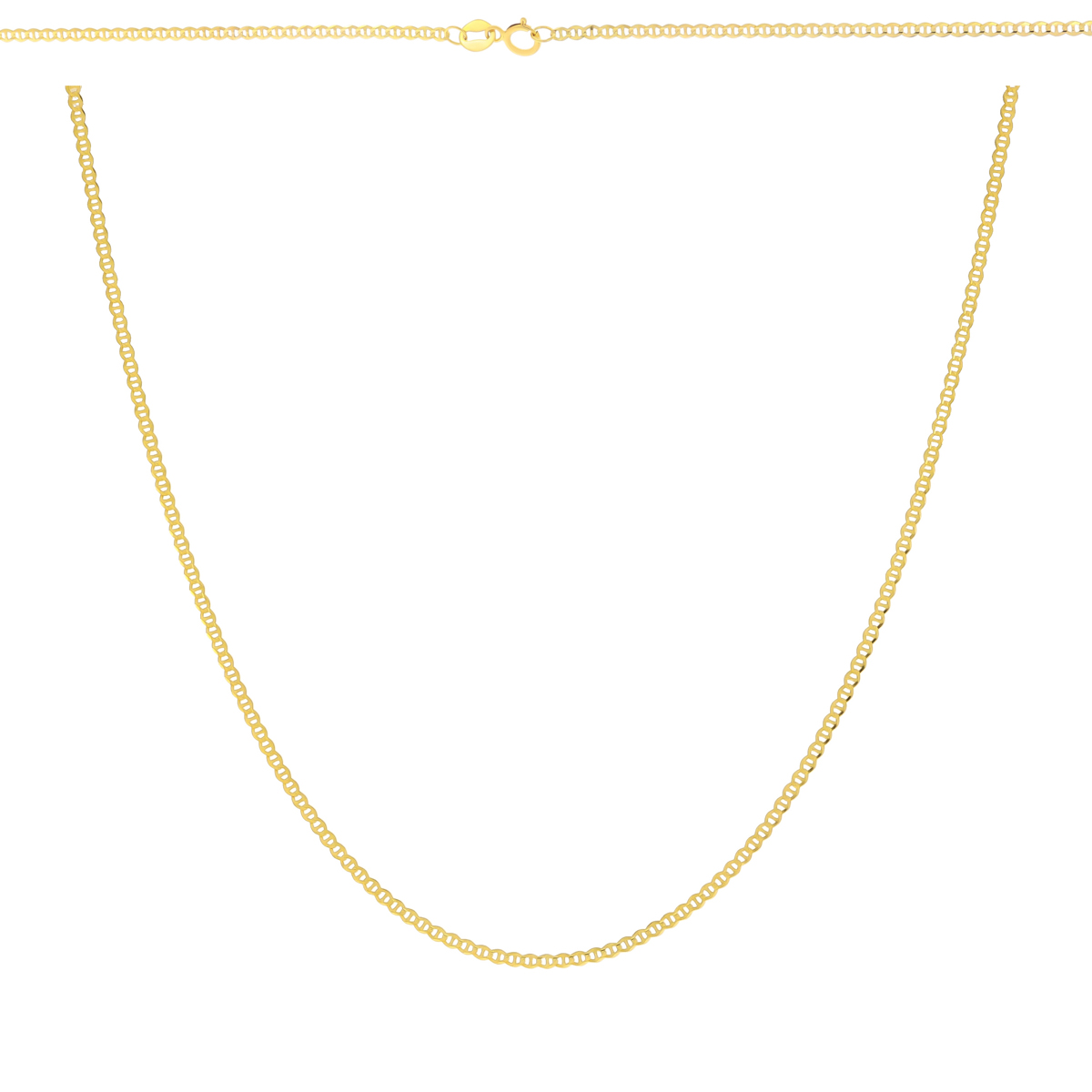 Złoty łańcuszek splot Gucci 45 cm pr. 585