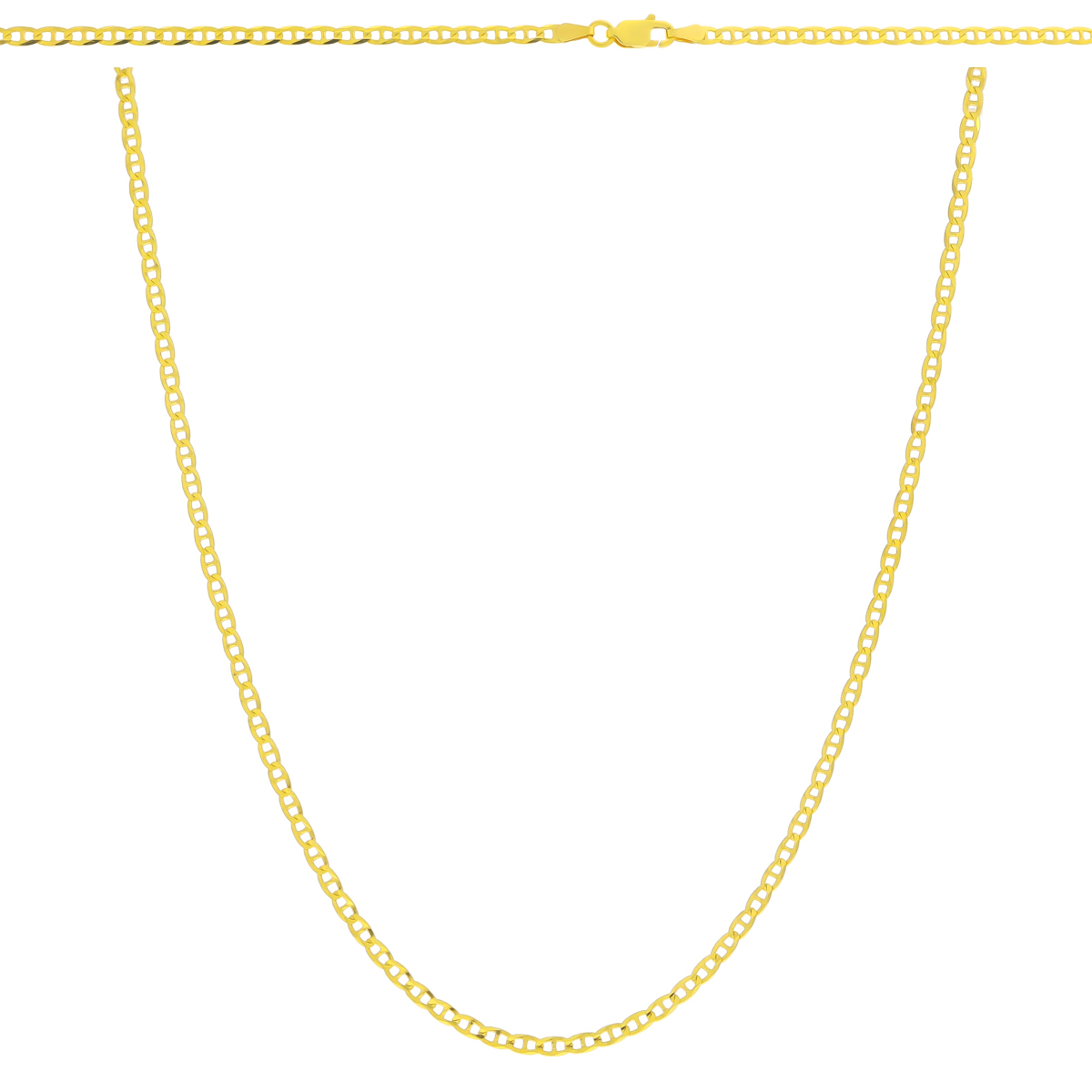 Złoty łańcuszek splot Gucci 50 cm pr. 585