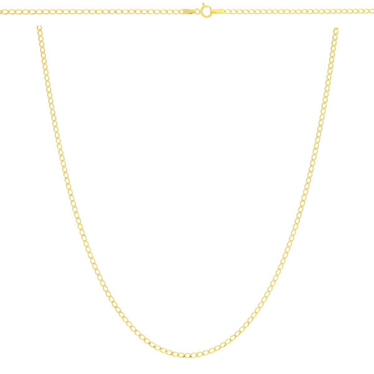 Złoty łańcuszek Pancerka 45 cm złoto pr. 333